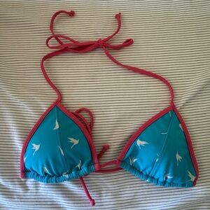 Triangle bikini top
